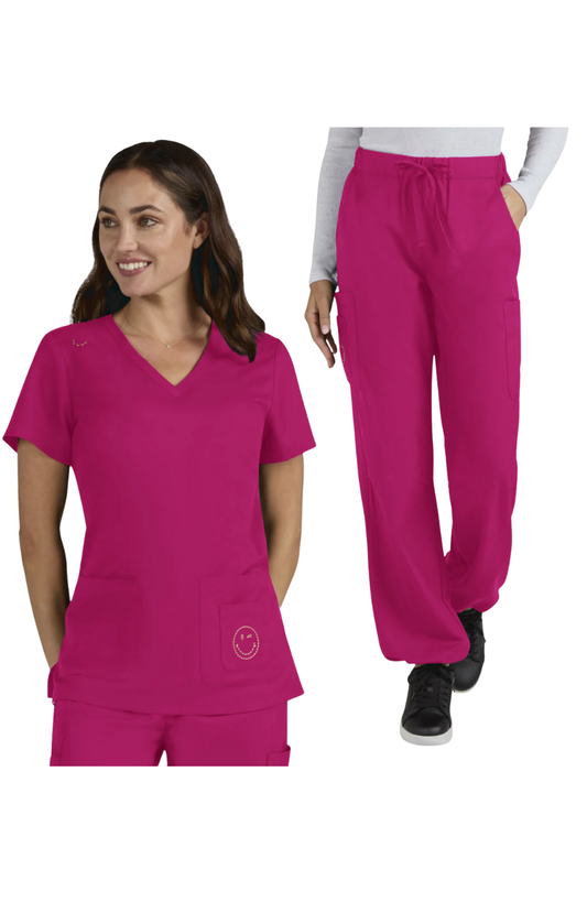 Conj. Mujer Koi X Smiley World Blissful / Jubilant Elevated Pink