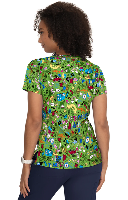 Filipina Mujer Koi French Bull Estampada Mod. Lulu Happy Trail