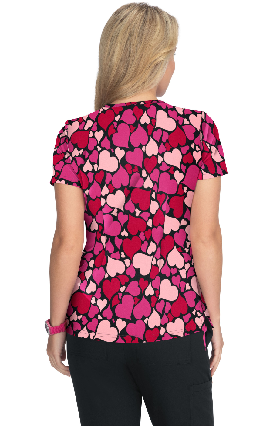 Filipina Mujer Koi French Bull Estampada Mod. Lulu Floaty Hearts