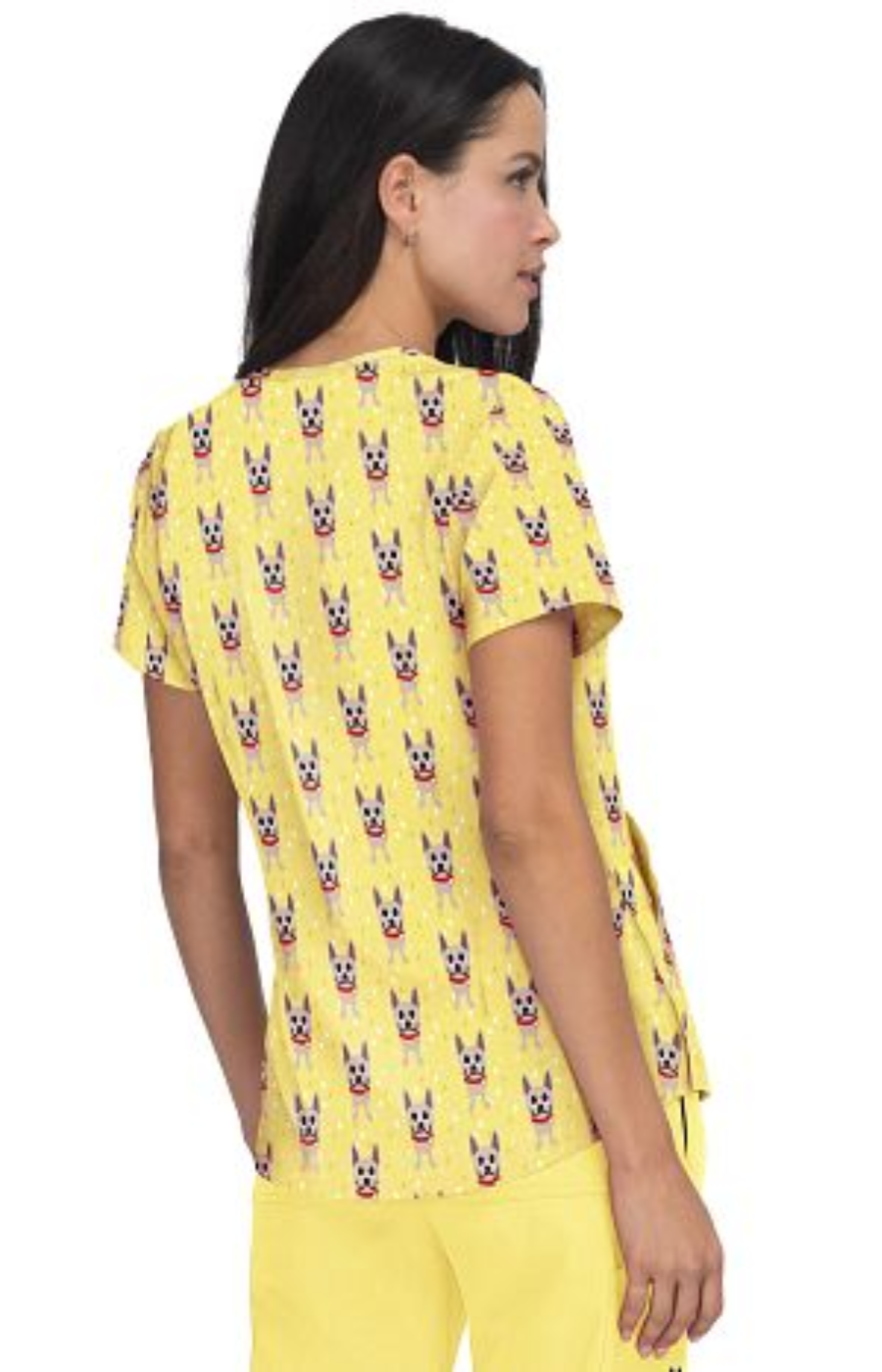 Filipina Mujer Koi French Bull Estampada Mod. Doll Frenchie