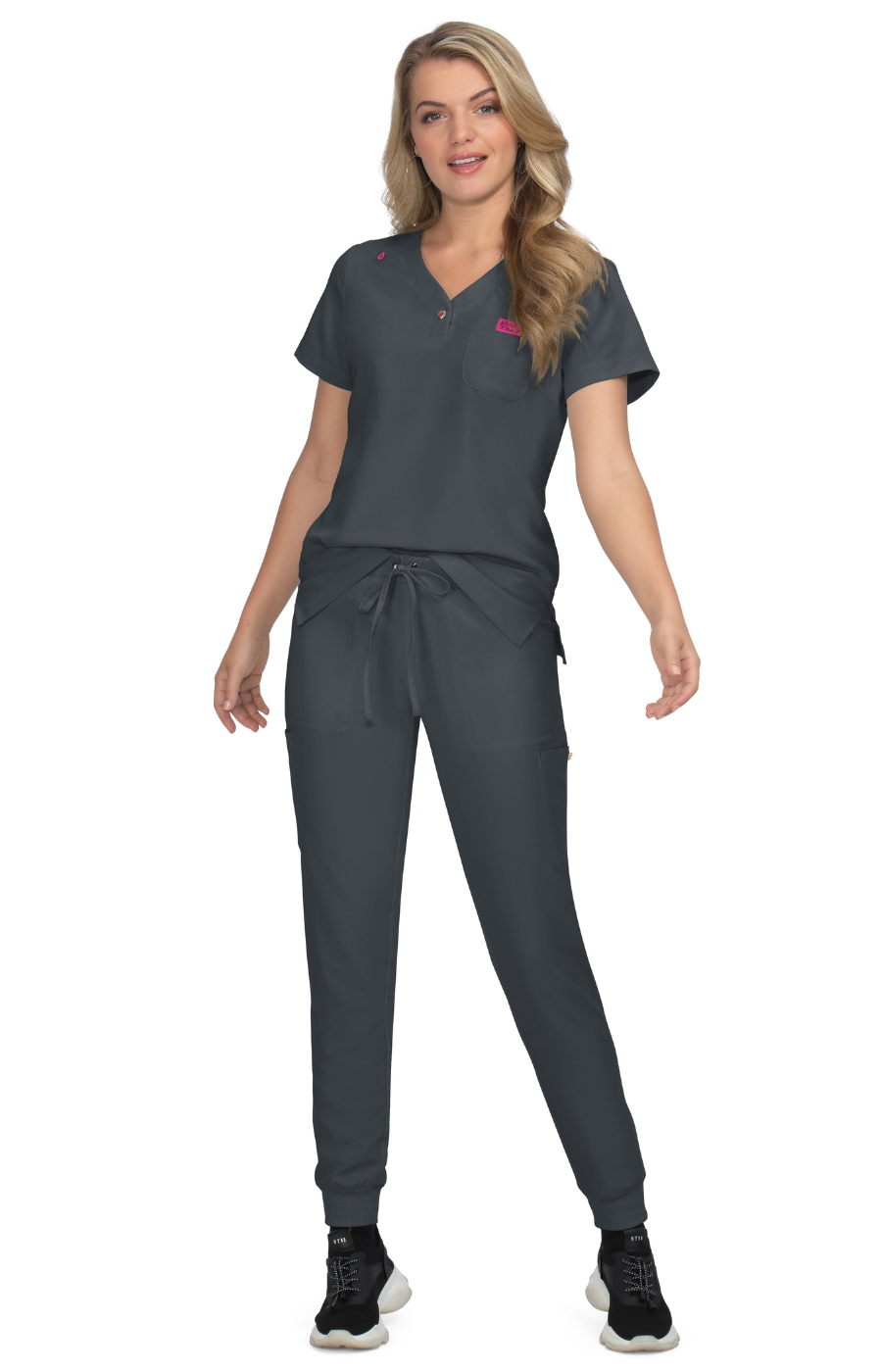 Conj. Mujer Koi Betsey Johnson Mod. Rosemary / Aster Jogger Charcoal