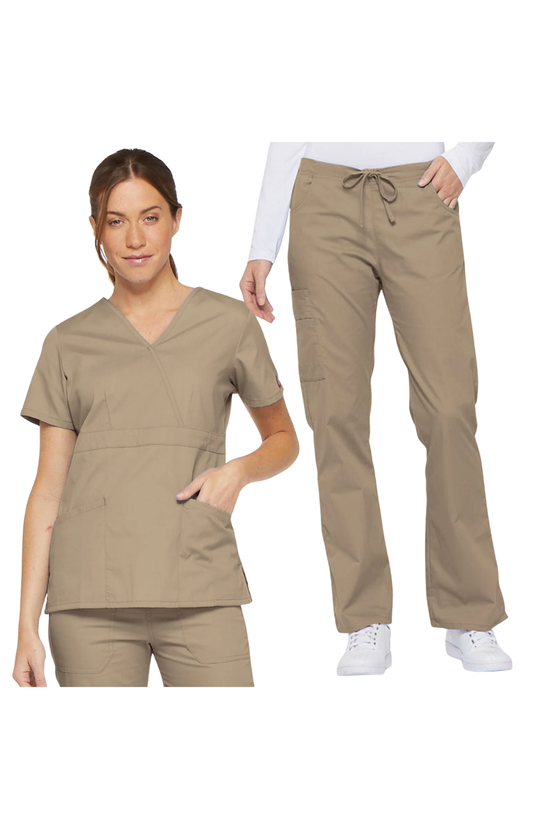 OUT Conj. Mujer Dickies EDS Signature Mod.86806/86206 Khaki