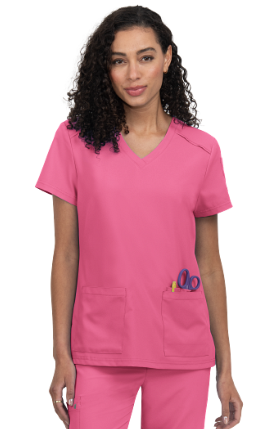 Conj. Mujer Koi Cureology Mod. Cardi/Atria Carnation Pink