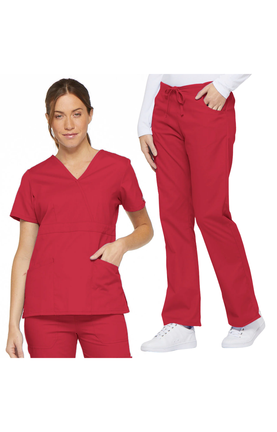 OUT Conj. Mujer Dickies EDS Signature Mod.86806/86206 Red