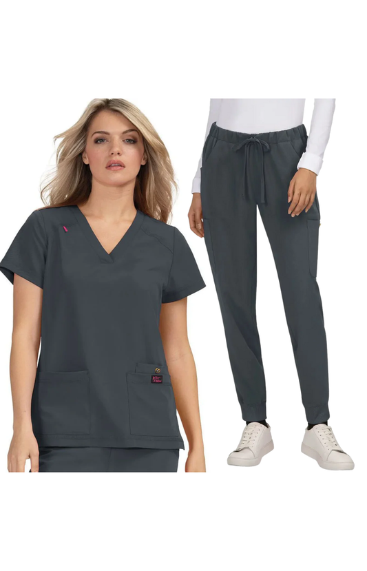 Conj. Mujer Koi Betsey Johnson Mod. Freesia / Aster Jogger Charcoal