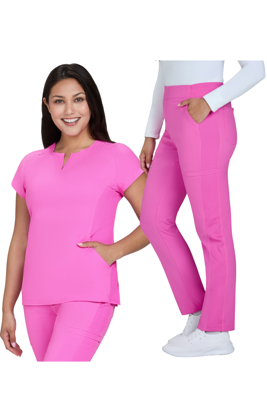 FALL25 Conj. Mujer Koi Lite Mod. Lilias / Chessa Hibiscus Pink