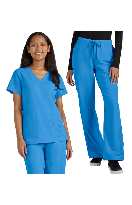 Conj. Mujer Koi X Smiley World Blissful / Jubilant Power Blue