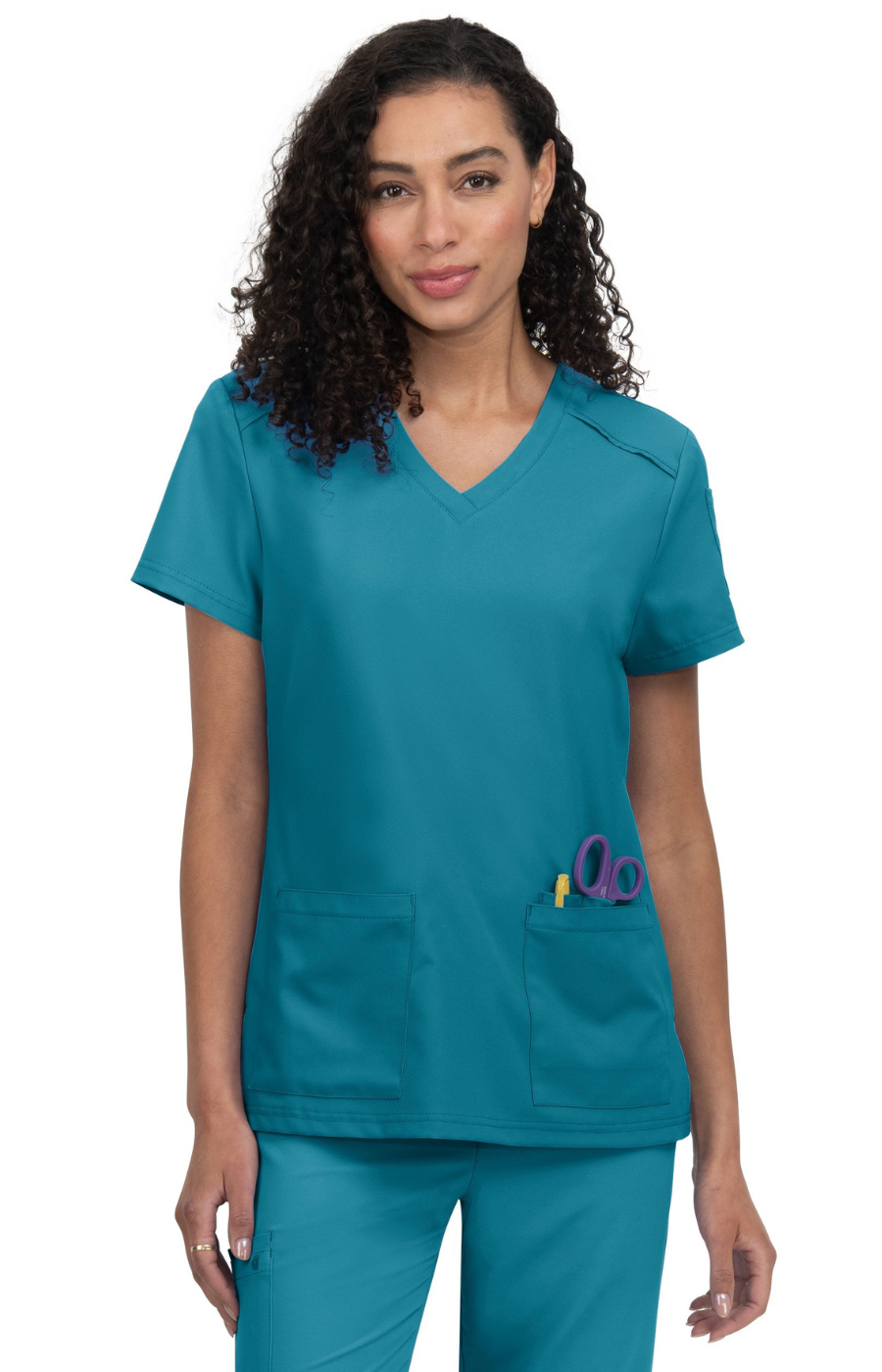 Conj. Mujer Koi Cureology Mod. Cardi/Atria Teal