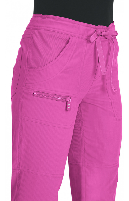 FALL25 Pantalón Koi Lite Mujer Mod. Peace Hibiscus Pink