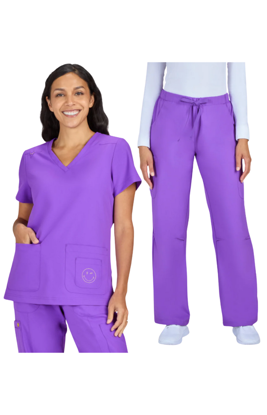 Conj. Mujer Koi X Smiley World Blissful / Jubilant Purple Punch