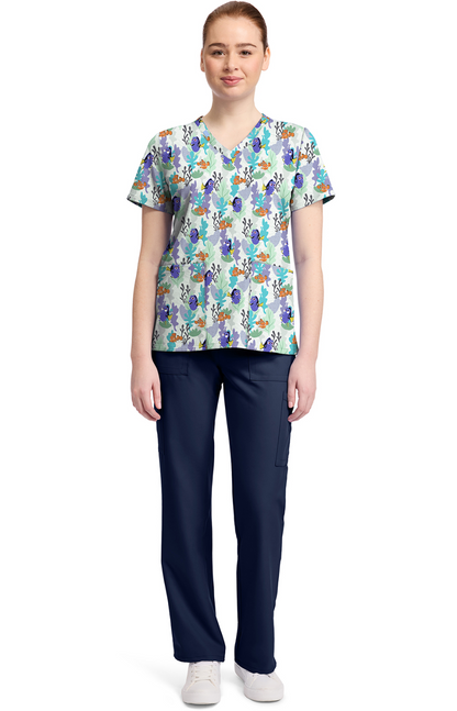 SUMMER25 Filipina Mujer Cherokee Tooniforms PFA Mod.TF796FNND Nemo y Dory