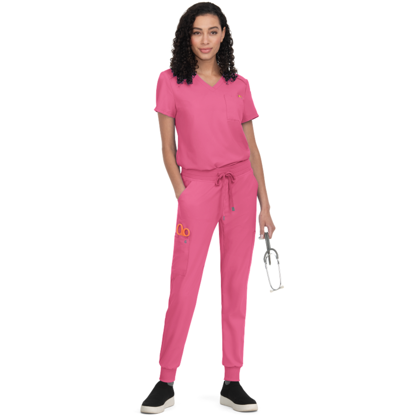 Conj. Mujer Koi Cureology Mod. Aura/Pulse Carnation Pink JOGGER