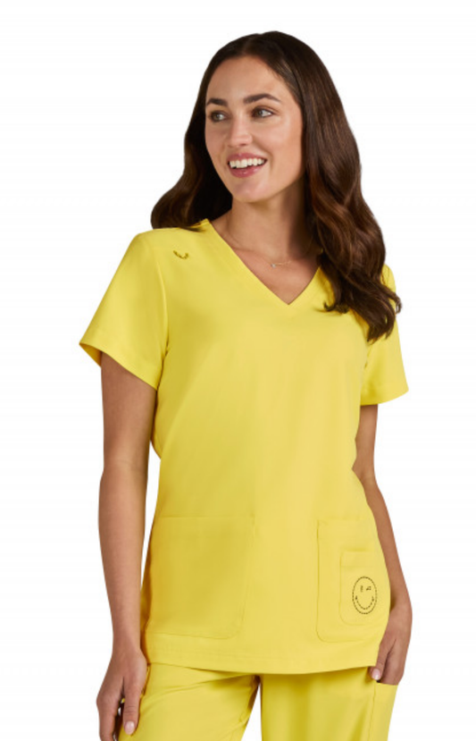 Conj. Mujer Koi X Smiley World Blissful / Jolly Jogger Navy Loving Yellow