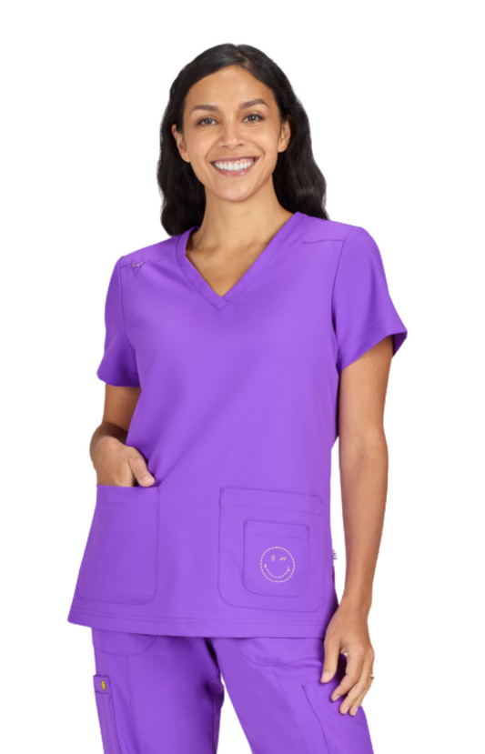 Conj. Mujer Koi X Smiley World Blissful / Jolly Jogger Purple Punch