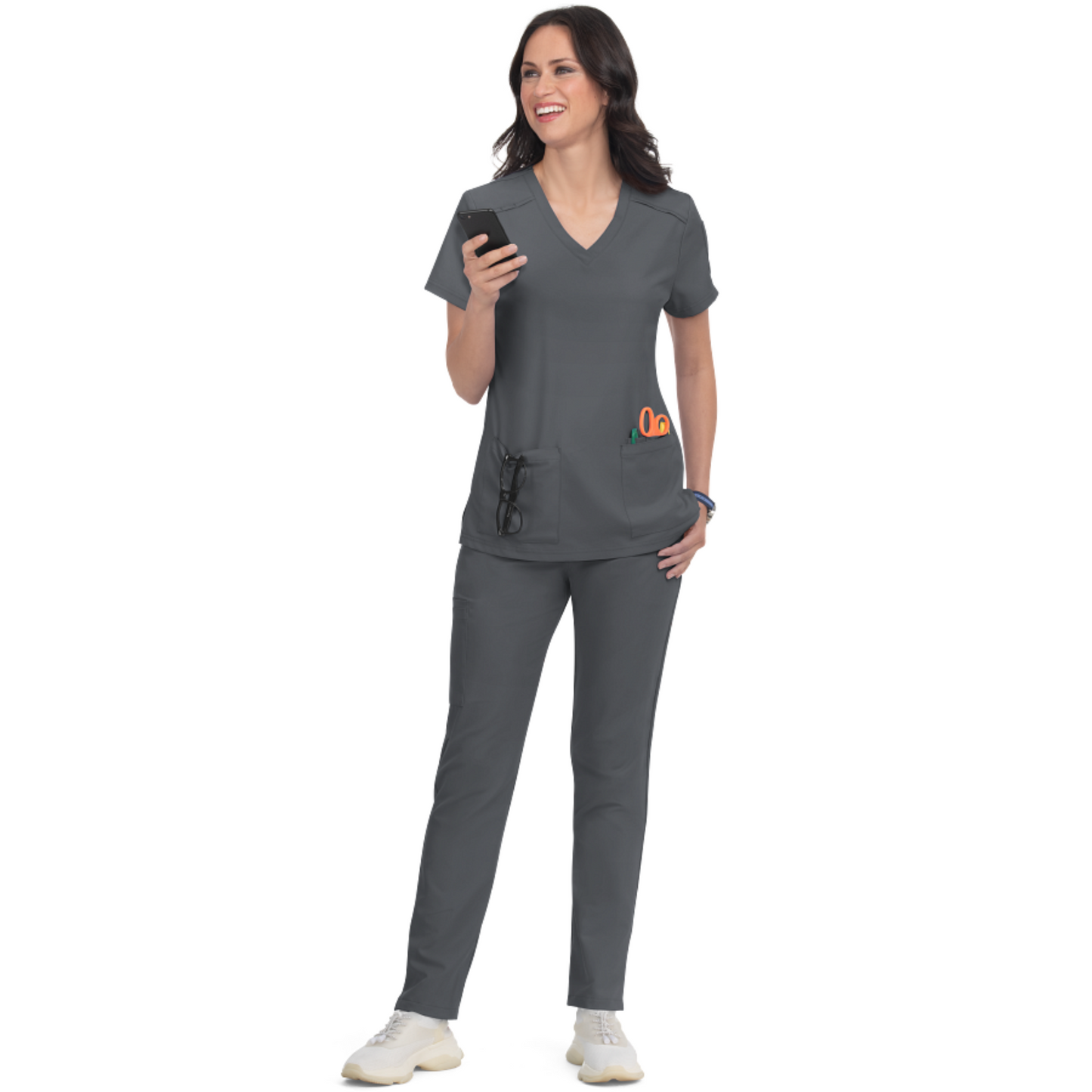 Conj. Mujer Koi Cureology Mod. Cardi/Atria Pewter