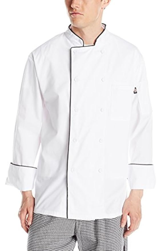 Filipina Unisex Dickies Chef Mod. DC104 WHBL Blanco con Negro
