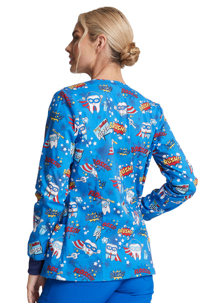 Cubrepolvos Dickies Mujer Estampado Mod.DK306 SUSM