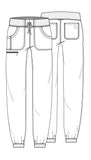 OFE Conj. Liso Mujer Heartsoul................ Mod.HS660/HS030................Pewter ...... Pantalón Es Jogger