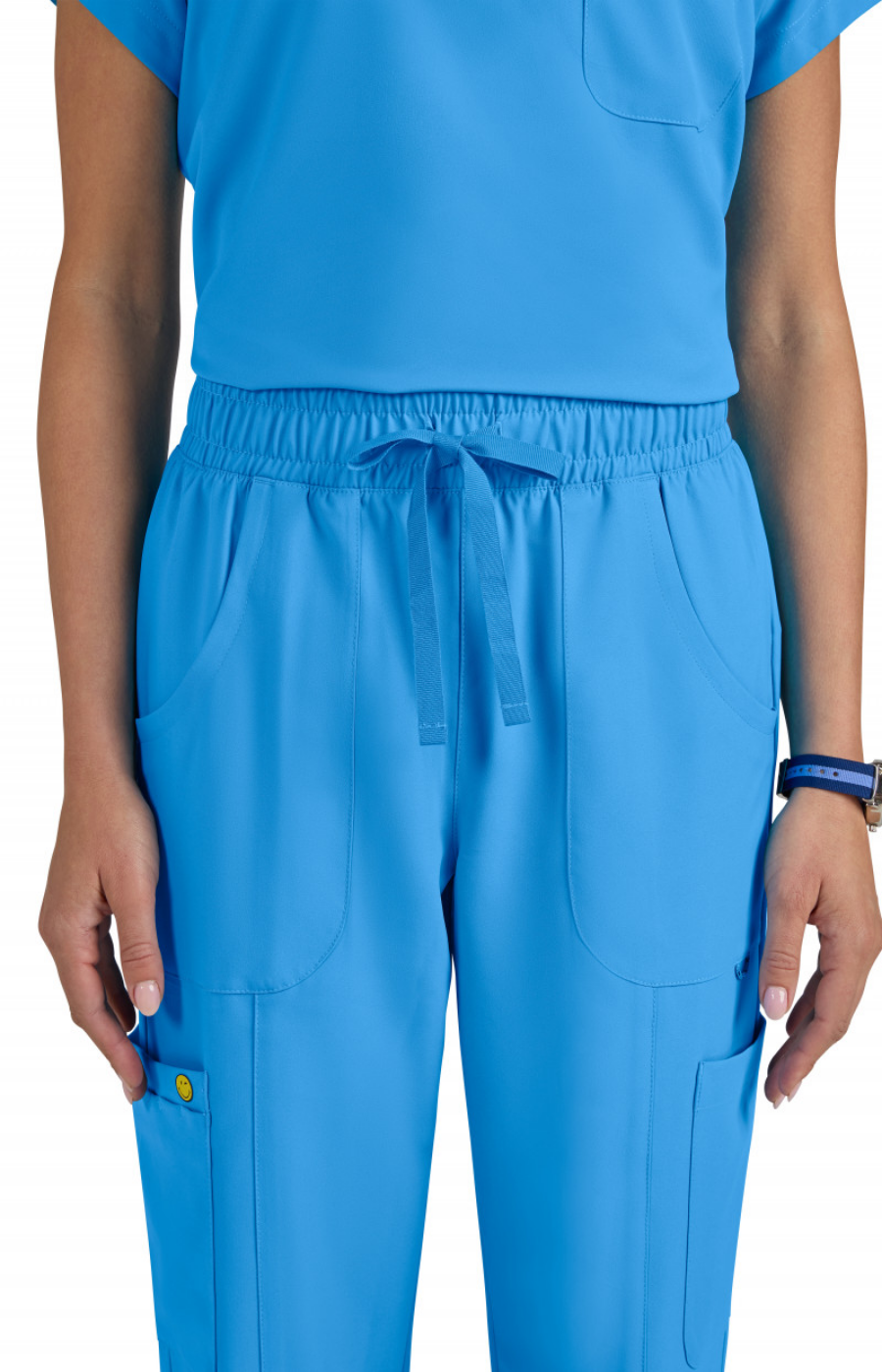 Conj. Mujer Koi X Smiley World Ecstatic / Jolly Jogger Power Blue