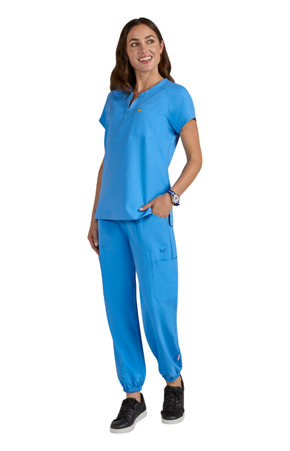 Conj. Mujer Koi X Smiley World Ecstatic / Jolly Jogger Power Blue