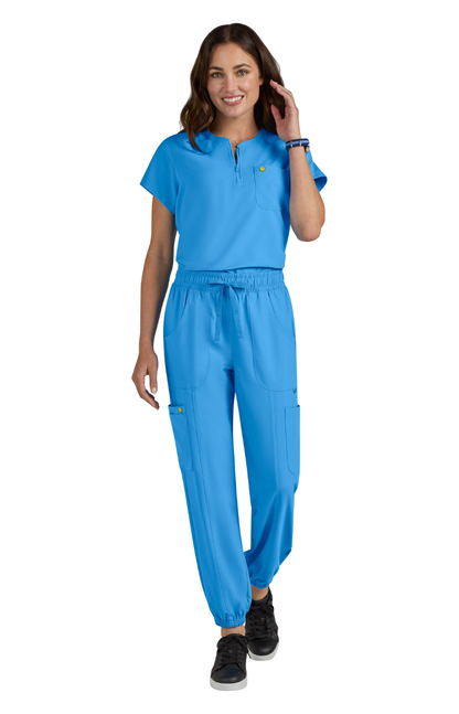 Conj. Mujer Koi X Smiley World Ecstatic / Jolly Jogger Power Blue