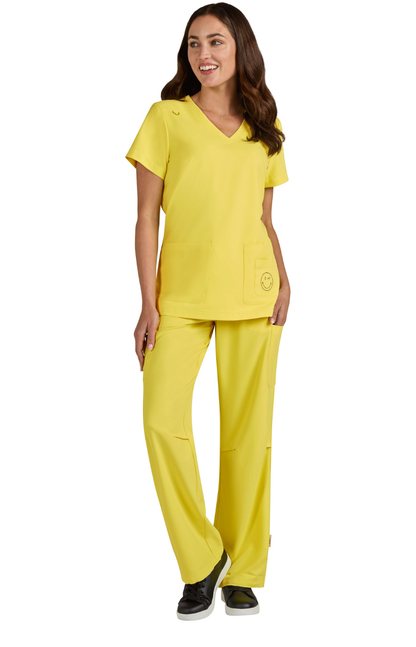 Conj. Mujer Koi X Smiley World Blissful / Jubilant Loving Yellow