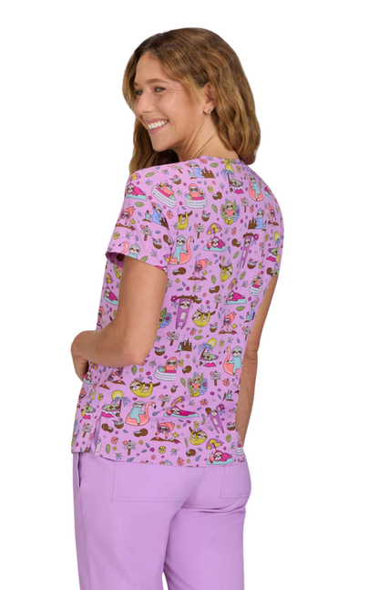 SPRING25 Filipina Mujer Koi Basics Estampada Mod. Leslie Sloth