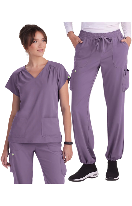 Conj. Mujer Planet Koi Meadow / Dunia Dust Grape