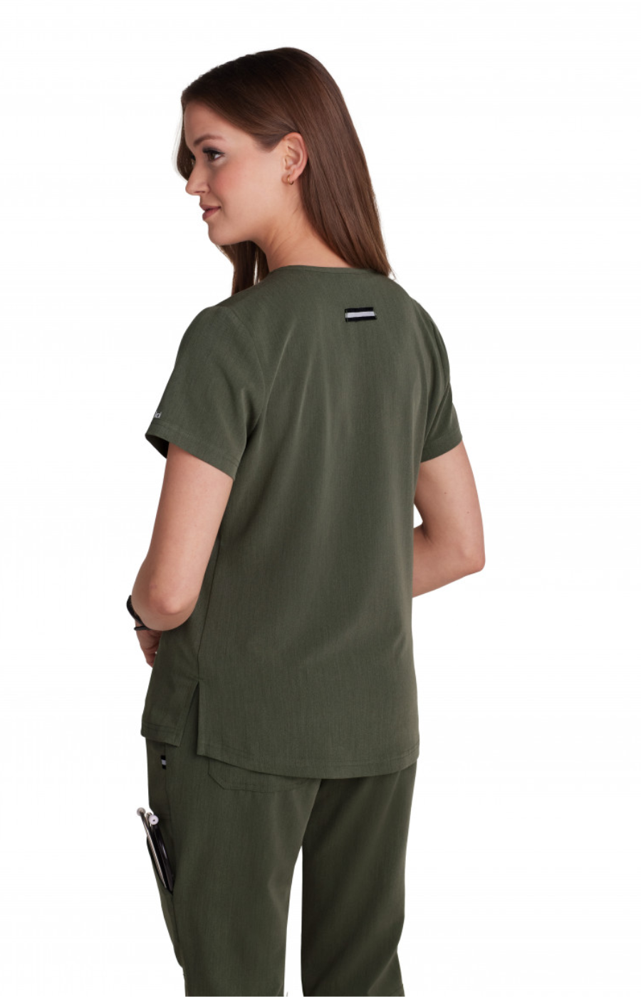 FALL24 Conj. Mujer Koi Next Gen Mod. Ready To Work / Good Vibe Jogger Heather Olive