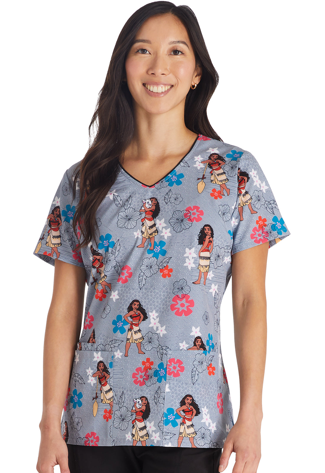 SUM24 Filipina Mujer Cherokee Tooniforms PFA Mod.TF614MHFY Moana Happiness