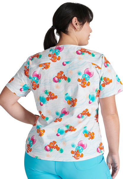 PFA Filipina Mujer Cherokee Tooniforms Mod.TF727FNNB Nemo