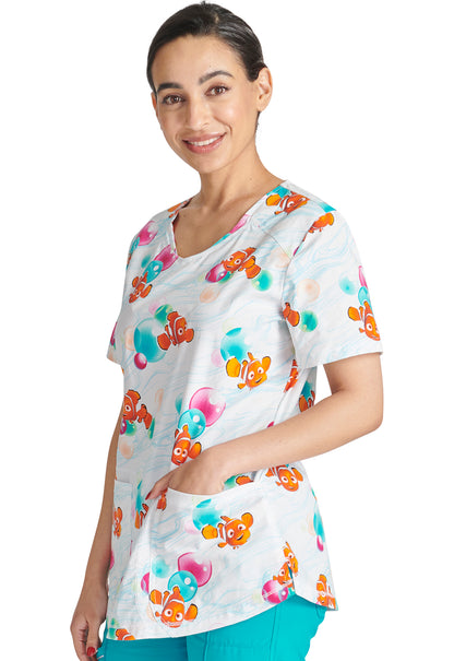 PFA Filipina Mujer Cherokee Tooniforms Mod.TF727FNNB Nemo