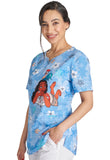 PFA.. Filipina Mujer Cherokee Tooniforms Mod.TF761MHBB Moana