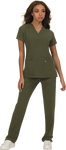 OFE Conj. Liso Mujer Koi Next Gen Mod. Hustle&Heart/EveryDayHero Olive .............Pantalon No Jogger