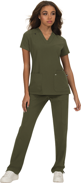 OFE Conj. Liso Mujer Koi Next Gen Mod. Hustle&Heart/EveryDayHero Olive .............Pantalon No Jogger