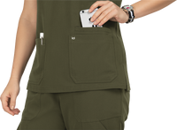 OFE Conj. Liso Mujer Koi Next Gen Mod. Hustle&Heart/Good Vibe Olive ..............Pantalon Jogger