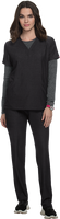 BF. Conj. Liso Mujer Koi Lite Stretch Mod.Velocity/Momentum Heath.Charcoal