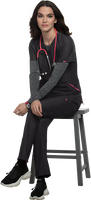 BF. Conj. Liso Mujer Koi Lite Stretch Mod.Velocity/Momentum Heath.Charcoal