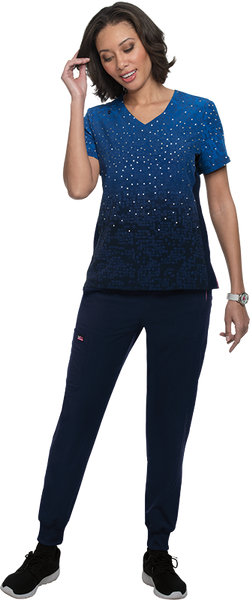 BF. Conj. Mujer Koi Lite Stretch Mod.Passion/Power Navy JOGGER