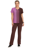 OFE Conj. Mujer Koi Lite Deg. Mod..Balance/Peace Vertical Sparkle Taupe Pantalón No Es Jogger