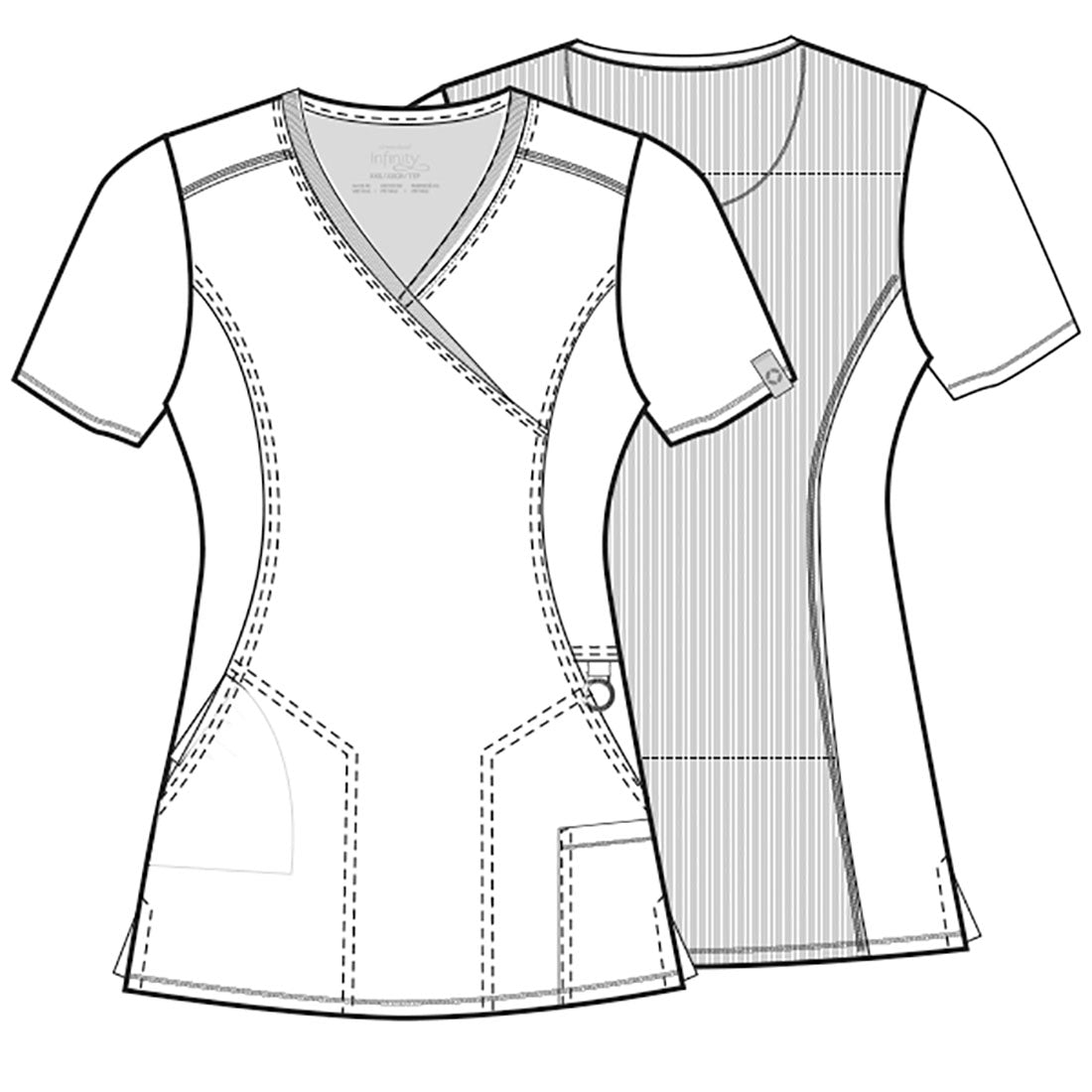Conj. Mujer Cherokee Infinity Mod. 2625A/1123A Ciel