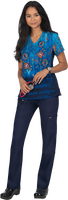 OFE Conj. Mujer Koi Lite Est. ..... Mod.Reform Jacobean/Peace ........ Navy ............ Pantalon No Es Jogger