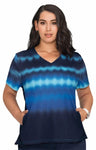 PFA Conj. Mujer Koi Lite Deg. Mod.Reform WavyBlue/Peace ........ Pantalón Royal