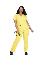 OFE Sp23 Conj. Liso Mujer Koi Basics ............. Mod..Becca/Holly ......Sunshine Pantalón No Es Jogger