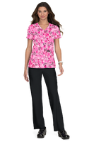 OFE Sp23 Conj. Mujer Koi Basics Est. ..... Mod.Leslie/Holly.......Love and Happ./Black....... Pantalón No Es Jogger