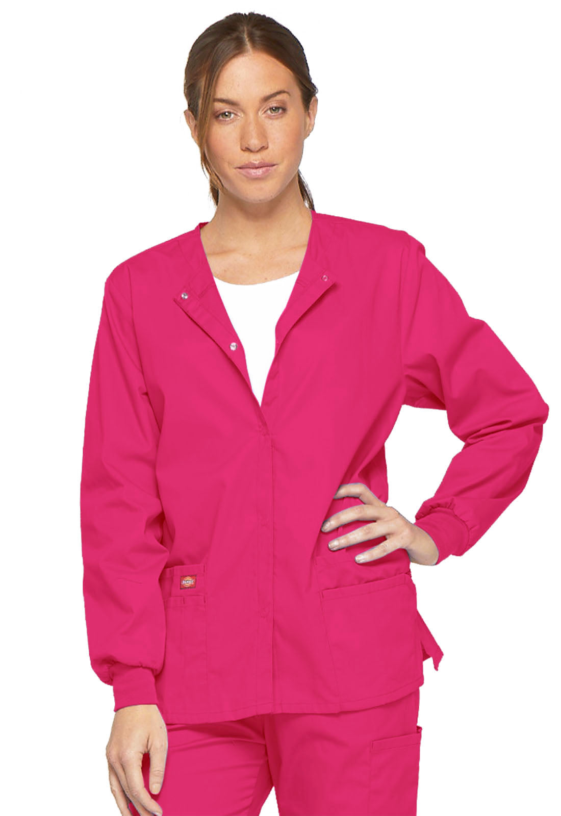 Cubrepolvos Dickies EDS Signature Mujer Mod. 86306 Hot Pink
