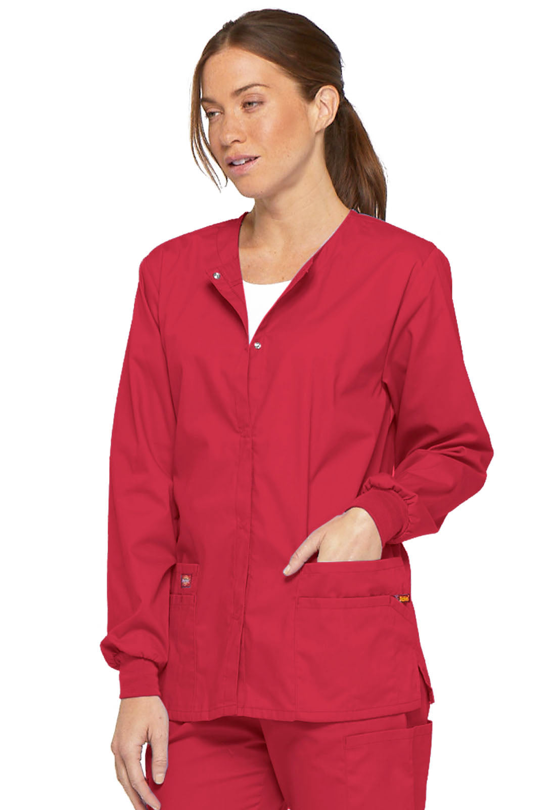 Cubrepolvos Dickies EDS Signature Mujer Mod. 86306 Red