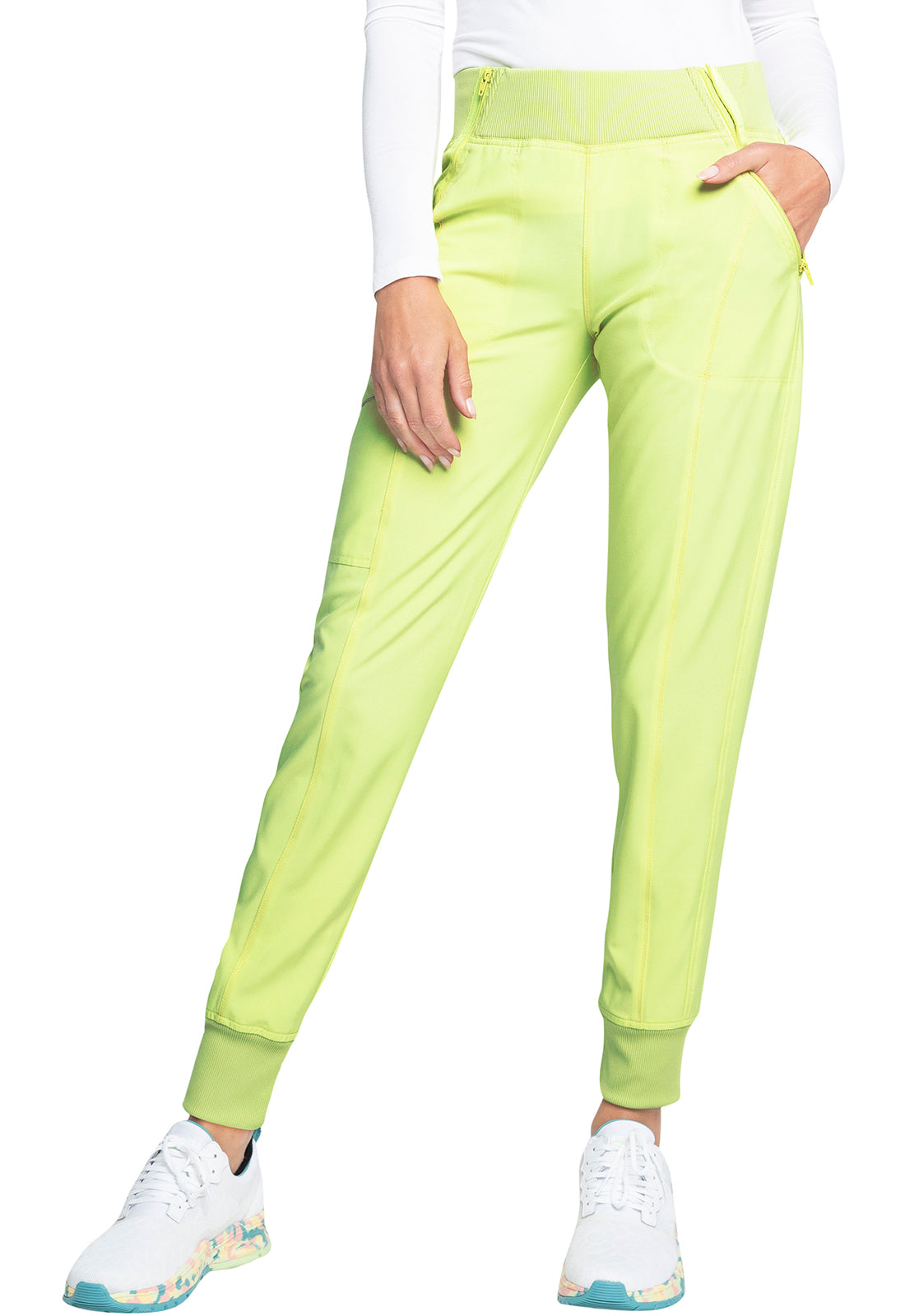 OUT Conj. Cherokee Infinity Mujer Mod. 2624A/CK110A Lime Creme ...... Pantalón es Jogger