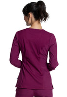 PFA Filipina Manga Larga Mujer Cherokee Infinity Mod.CK781A Wine