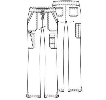 OUT Conj. Qx. Mujer Dickies Advance DK755/DK200 White